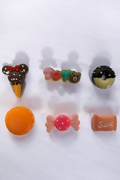 kalben accessories 6-Piece Polymer Clay Mixed Figure