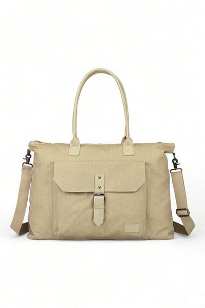 CACTİVE Τσάντα ταξιδιού Cactive Canvas Mink Unisex CTV1306 L.EDITION