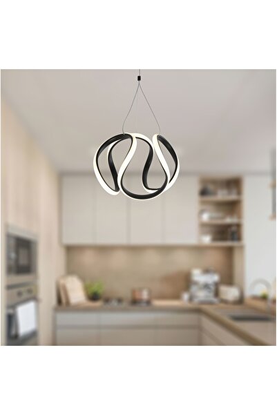 Lambadar Ahtapot Model Sarkıt Modern Led Beyaz Işık Ultra Power Led Avize Salon Mutfak Oda Hol Ledli Avize