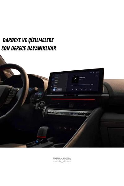UniqAnatolia Toyota New C Hr 12.3 Inch - 2023-2024 Nano Screen Protector Compatible with Navigation and Multimedia