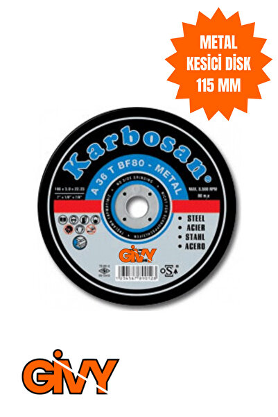 GİVY Givy Metal Kesici Disk 115 mm