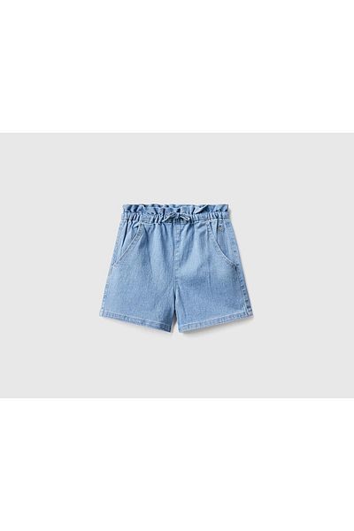United Colors of Benetton Unit colors of benetton girl baby denim shorts 4xa2g900q