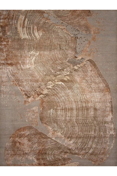 Rugs Modern Halı Aysu Koleksiyonu Kahve Bej Soyut Desenli Dokuma Taban Modern...