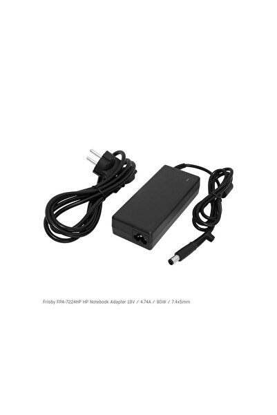 Universal Frisby FPA-7224HP Notebook Adaptör (HP) 19V 4.74A (Uç Boyutu 7.4 x ...