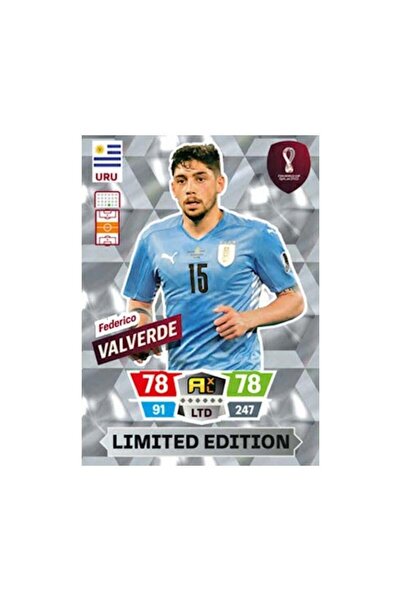 Panini Adrenalyn XL FIFA World Cup Qatar 2022 إصدار محدود Federico Valverde (...