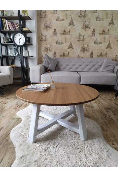 uğurlubaylar tasarım yuvarlak orta sehpa 70cm
