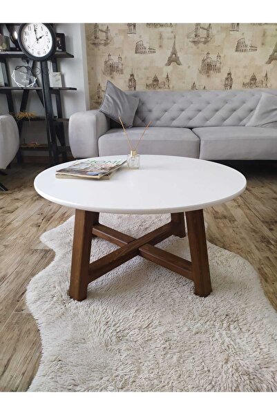 uğurlubaylar tasarım yuvarlak orta sehpa 70cm