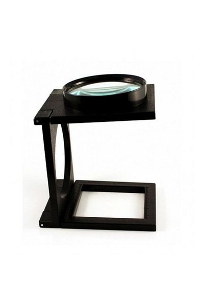 Nikula 110 Mm Folding Magnifying Glass Perfect for Desktop Projects Drawing Small Writing Etc Reading