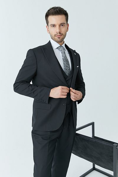 ModaPlaza Men's Classic Suit