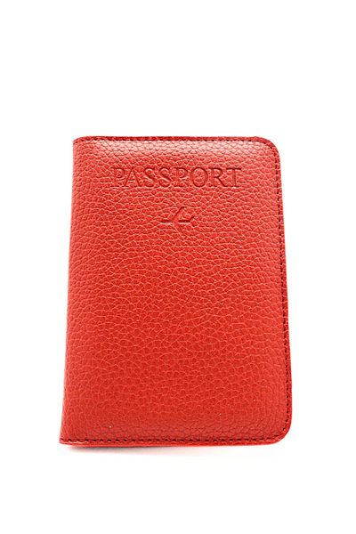 GUZZYLife Vegan Leather Credit Card Holder with Money Compartment Red Passport Case Passport Holder
