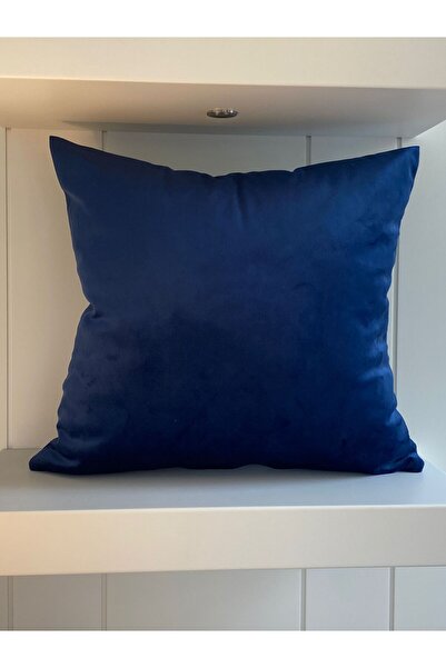Dekordan House Lacıvert Kadife Kırlent Kılıfı