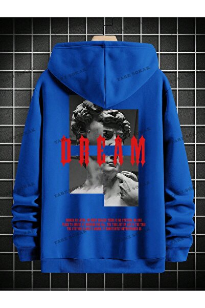 Drippy Y2K Trend Unisex Retro Kapşonlu Світшот - Bay Код 1684