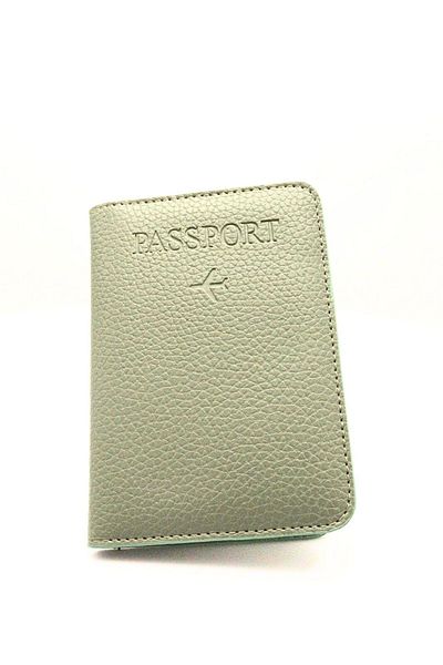GUZZYLife Vegan Leather Credit Card Holder with Money Compartment Water Green Passport Case Passport Holder