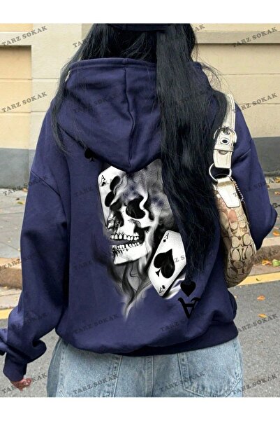 Drippy Y2K TREND SEZON BAY  UNİSEX RETRO SWEATSHIRT KAPŞONLU KOD 1845