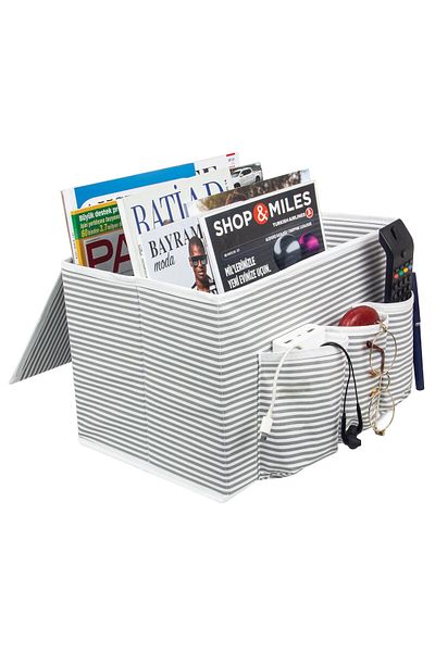 Ethab Ticaret Bedside Organizer - Gray (4457)