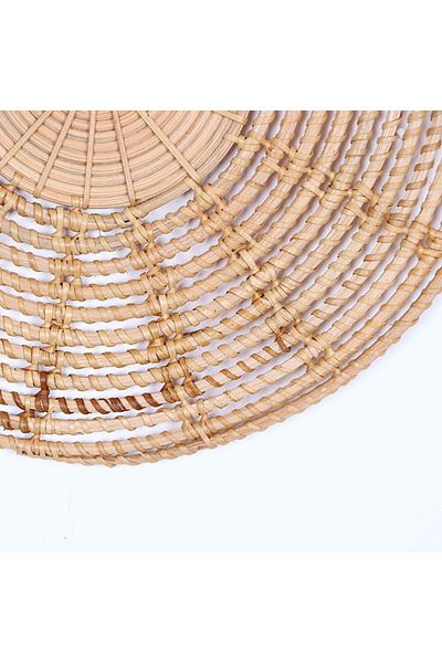 Mylamp Γουλντέμ 35 εκ. Διακόσμηση τοίχου Rattan & Supla