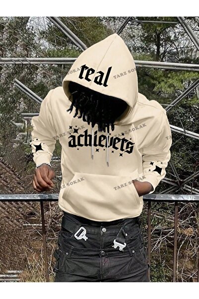 Drippy سويت شيرت بغطاء للرأس بتصميم كلاسيكي للجنسين من Y2K - موسم الرجال