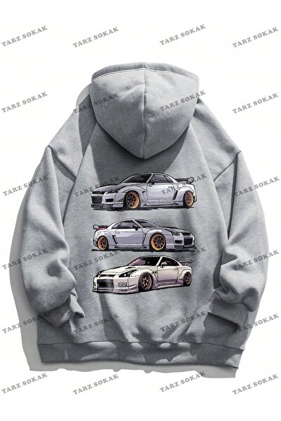 Drippy Y2K trend unisex retro dukserica sa kapuljačom - Kod 1687