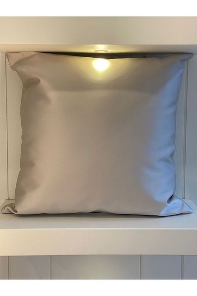 Dekordan House Satin Throw Pillow Cover (50X50Cm)