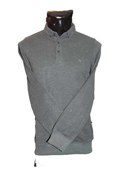 Stanford Green Men's Sweat - Collared