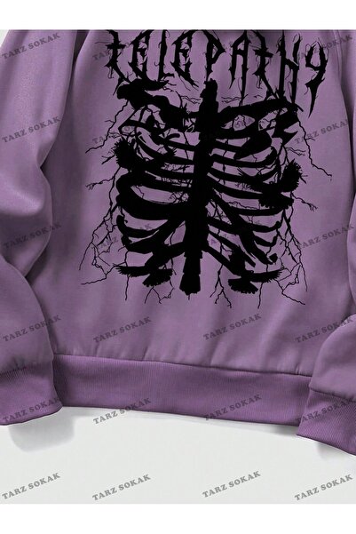 FANBOX SHOP Y2K Trend Unisex Retro Kapşonlu Sweatshirt - Kod 1673