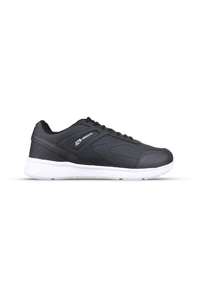 M.P. Men's Lace-Up Black-White Casual Shoes