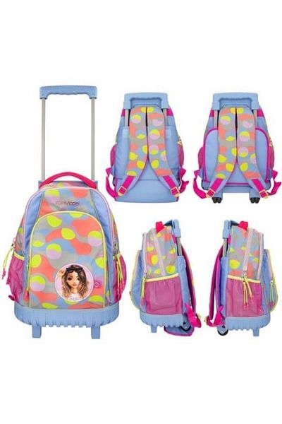 Top Model Topmodel Reflective School Bag with Ruler