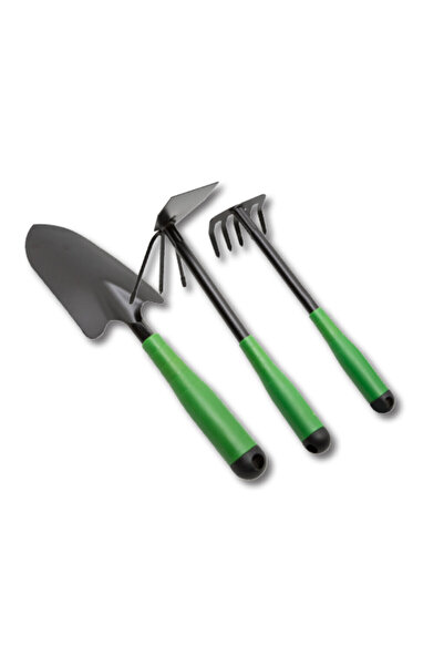 Go İthalat Σετ Κηπουρικής 3 Τεμαχίων - Σετ Εργαλείων Σκαπίσματος και Χαρακώμα...
