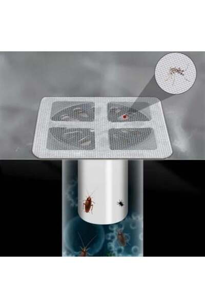 TREND 10-Piece Bathroom and Kitchen Sink Anti-Odor and Pest Anti-Insect Drain Filter