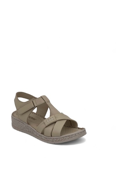 Voyager 9216 Women's Leather Sandals with Saddle