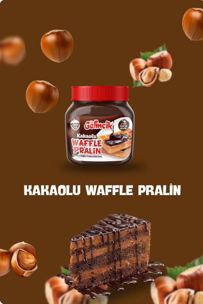 Gelincik 650 Gr Waffle Pralin