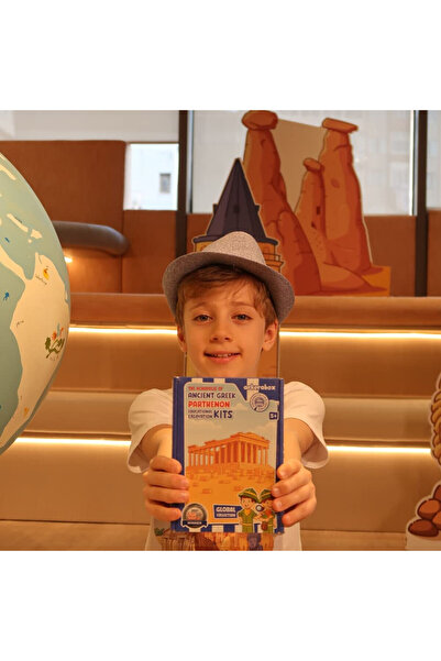 Arkerobox Educational Archaeological Set and 3D Puzzle, Ancient Greece, Parthenon