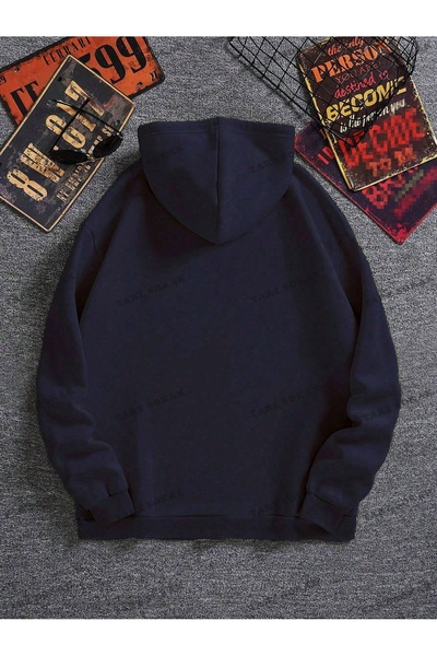 Drippy Y2K Trend Unisex Retro Kapşonlu Sweatshirt - Kod 1554