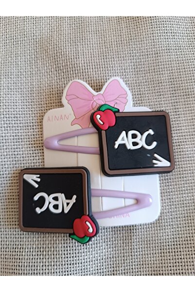 Efna Store Cute School Concept Figured Girl's Double Snap Buckle