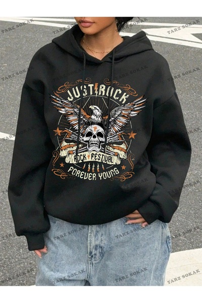 Drippy Y2K trend unisex retro dukserica sa kapuljačom - Kod 1820