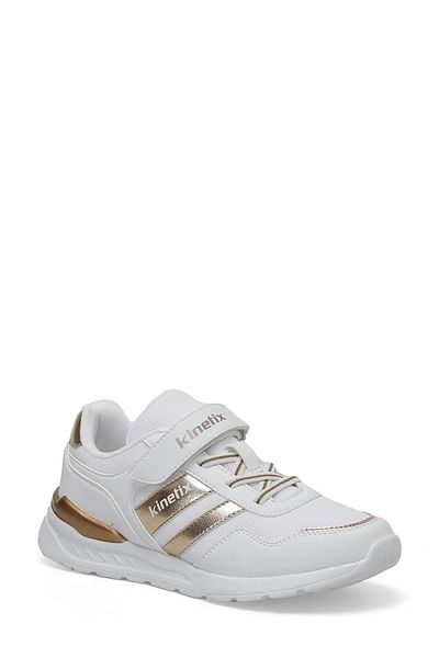 Kinetix Pantofi albi pentru fete CONFESS MESH J 4FX
