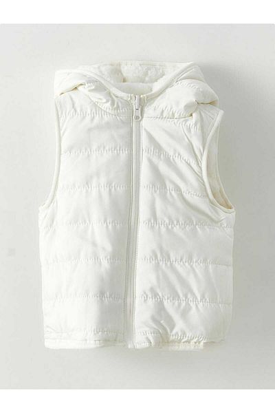 OliveYouMom Hooded Girl's Double Sided Vest