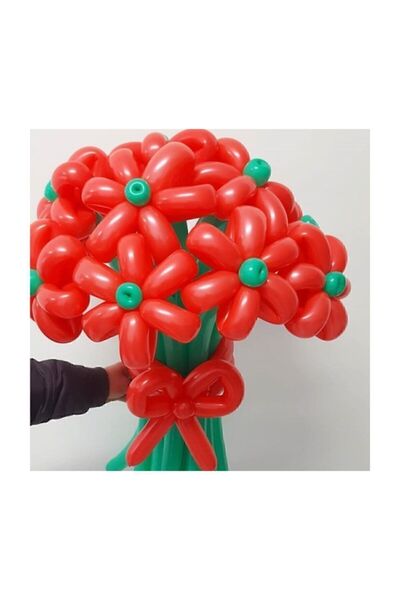 Gemar Sosis Balon - 100 Adet Renkli Sosis Balon Oyun Parti Balonu