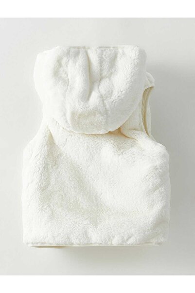 OliveYouMom Hooded Girl's Double Sided Vest