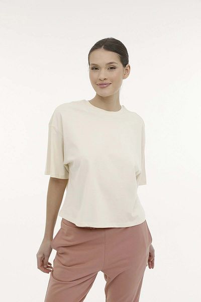Kinetix Wb Boxy 11fn95 4fx Γυναικείο κοντομάνικο T-shirt Μπεζ