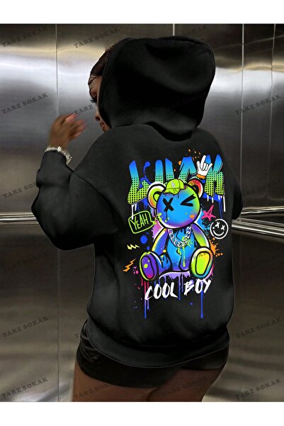 Drippy Y2K trend unisex retro dukserica sa kapuljačom - Kod 1791