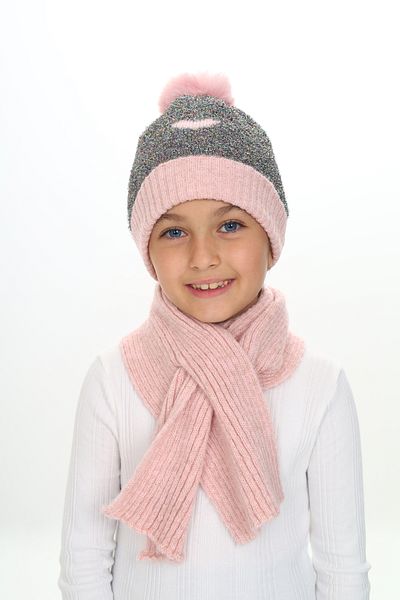 Sevimli Girl's Beret Scarf Set 4-10 Years