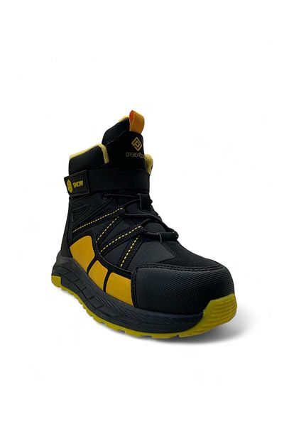 pepino 1775 Orthopedic Boy Μαύρες/Κίτρινες Μπότες