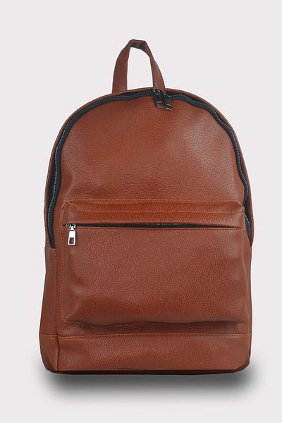 Bagorama Jose Unisex Χαρτοφύλακας από συνθετικό δέρμα και σακίδιο πλάτης Laptop - Tan