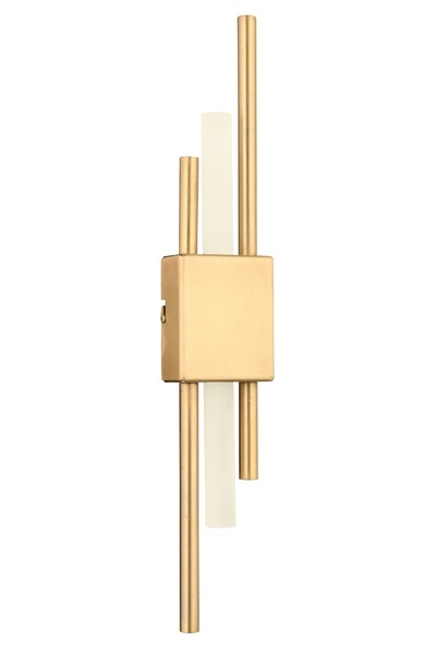 REN AYDINLATMA Modern Led Aplik (PİLLİ DEĞİLDİR) -3000k Eskitme Akrilikli Boru Duvar Lambası Led Aplik Aydınlatma