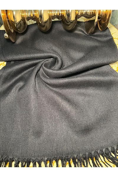 MODA Gray 100% Cotton Plain Shawl