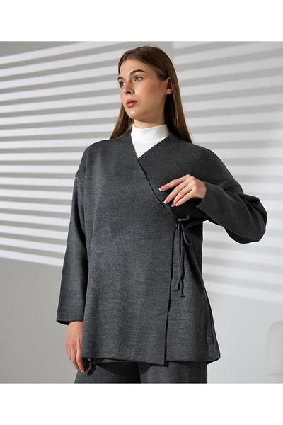 Butik Şenel Cross Tie Knitwear Set