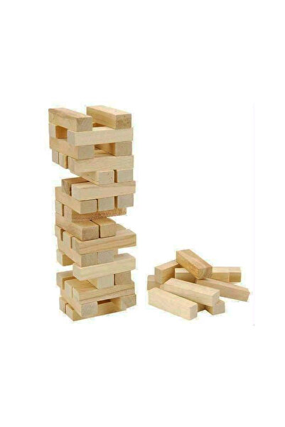 Go İthalat 54 ΤΕΜΑΧΙΑ ΞΥΛΙΝΟ ΠΑΙΧΝΙΔΙ JENGA (5224)