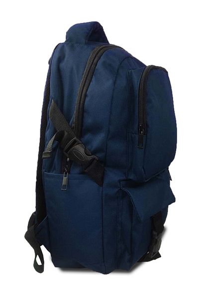 Bagorama Bullet Unisex Laptop Pocket, Camping, Casual και Σχολικό Σακίδιο - Navy Blue