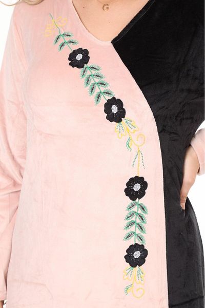 mervemoda ΓΥΝΑΙΚΕΙΟ ΜΑΚΡΙΜΑΝΙΚΟ ΒΕΛΟΥΔΙ ΦΟΡΕΜΑ